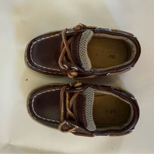 Brown Kids Sperrys